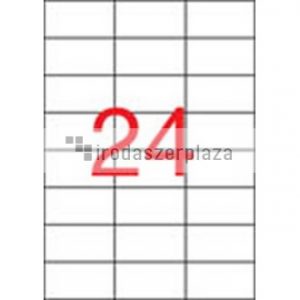 Etikett, univerzális, 70x37 mm, APLI, 12000 etikett/csomag