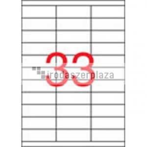 Etikett, univerzális, 70x25,4 mm, APLI, 3300 etikett/csomag