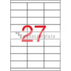 Etikett, univerzális, 70x30 mm, APLI, 2700 etikett/csomag
