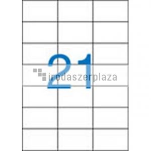 Etikett, univerzális, 70x42,4 mm, VICTORIA PAPER, 2100 etikett/csomag