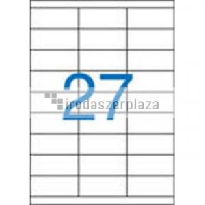 Etikett, univerzális, 70x30 mm, VICTORIA PAPER, 2700 etikett/csomag