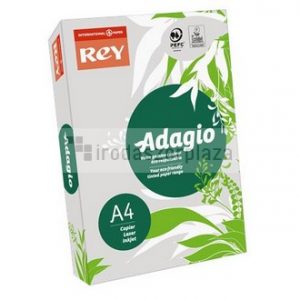 Másolópapír, színes, A4, 80 g, REY "Adagio", pasztell szürke
