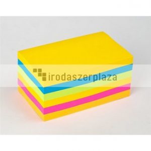 Öntapadó jegyzettömb, 76x127 mm, 6x90 lap, 3M POSTIT, "Super Sticky", Carnival