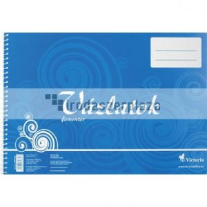 Vázlatfüzet, famentes, B4, spirál, 32 lap, COOL BY VICTORIA