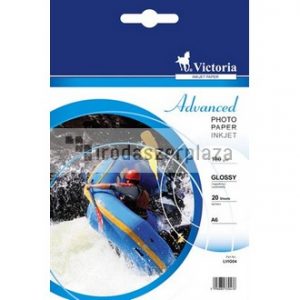 Fotópapír, tintasugaras, A6, 180 g, fényes, VICTORIA PAPER "Advanced"
