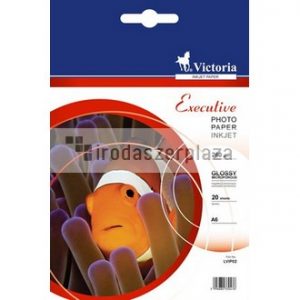 Fotópapír, tintasugaras, A6, 260 g, magasfényű, VICTORIA PAPER "Executive"