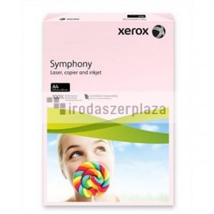 Másolópapír, színes, A4, 80 g, XEROX "Symphony", rózsaszín (pasztell)
