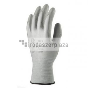 Szerelőkeszyű, tenyéren mártott 10-es méret, szürke