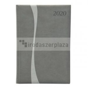 Naptár, tervező, B5, heti, TOPTIMER "Duplex", antracit-szürke