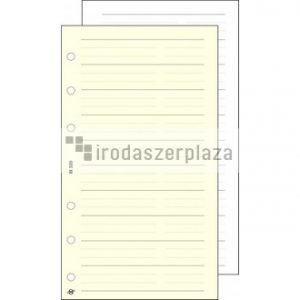 Kalendárium betét, telefon bianco, "M", SATURNUS, chamois