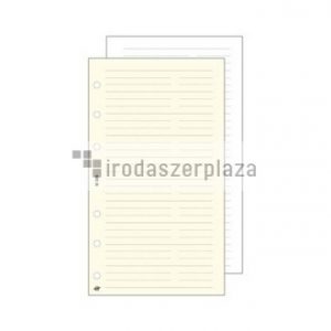 Kalendárium betét, telefon bianco, "M", SATURNUS, fehér