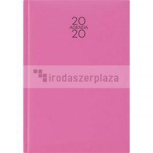 Naptár, tervező, A5, heti, DAYLINER, "Pannon", pink
