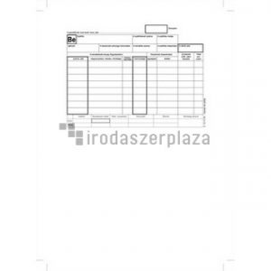 Nyomtatvány, készletbevételezési bizonylat, 25x4, A5, VICTORIA PAPER "B.12-111", 10 tömb/csomag