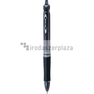 Golyóstoll, 0,25 mm, nyomógombos, PILOT "Acroball", fekete