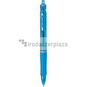 Golyóstoll, 0,25 mm, nyomógombos, PILOT "Acroball", világoskék
