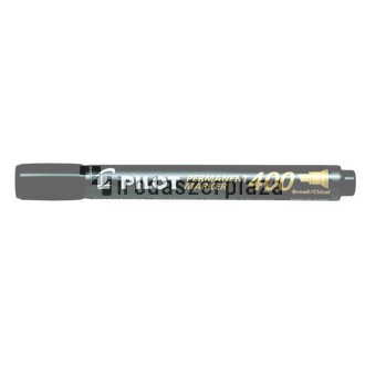 Alkoholos marker, 1,5-4 mm, vágott, PILOT "Permanent Marker 400", fekete