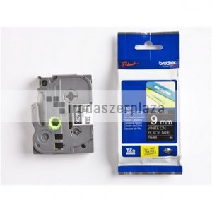 Feliratozógép szalag, 9 mm x 8 m, BROTHER, "TZe-325" fekete-fehér