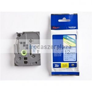 Feliratozógép szalag, 12 mm x 8 m, BROTHER, "TZe-531"kék-fekete