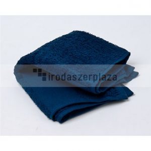 Pamut törölköző, 30x50 cm, sötétkék