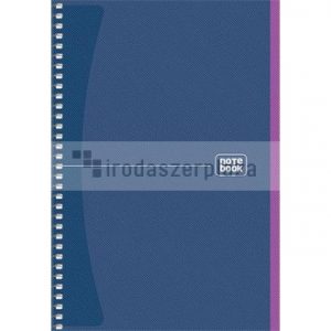 Spirálfüzet, A5, kockás, 80 lap, SHKOLYARYK "Notebook", vegyes