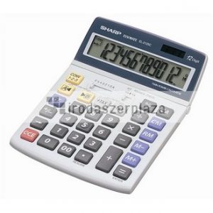 Számológép, asztali, 12 számjegy, SHARP "EL-2125C"