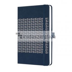 Jegyzetfüzet, exkluzív, 135x203 mm, vonalas, 87 lap, keményfedeles, SIGEL "Jolie", éjkék