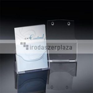 Prospektustartó, asztal és fali, A4, 1 rekeszes, SIGEL