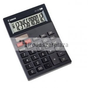 Számológép, asztali, 12 számjegy, környezetbarát, CANON "AS-120"