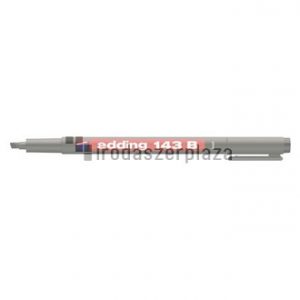 Alkoholos marker, OHP, 1 mm, EDDING "143 B", fekete