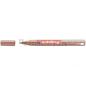 Lakkmarker, 1-2 mm, EDDING "751", vörösréz