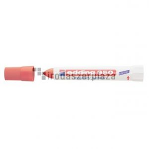 Jelölő marker, 10 mm, kúpos, EDDING "950", piros