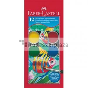 Vízfesték, 12 darabos, 30 mm, FABER-CASTELL