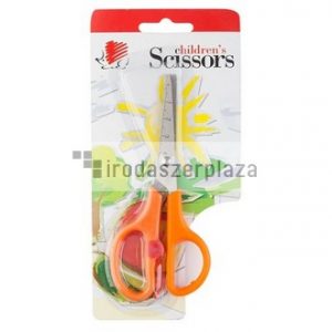 Olló, iskolai, 13,5 cm, rásegítős, ICO "Süni"