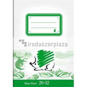 Füzet, tűzött, A5, sima, 32 lap, ICO "Süni"