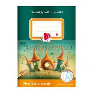 Olvasónapló, tűzött, A5, 32 lap, 1. osztály, ICO "Süni Mesefüzet"