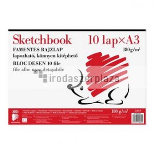 Skiccfüzet, A3, 190 g, ICO "Süni"