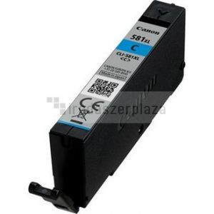 CLI-581CXL Tintapatron Pixma TS7550, 8150, 9150 nyomtatókhoz, CANON, cián, 8,3ml