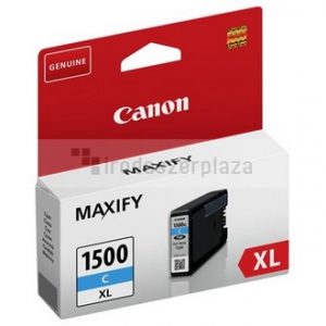 PGI-1500CXL Tintapatron Maxify MB2350 nyomtatókhoz, CANON, cián, 12 ml