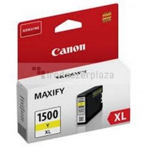 PGI-1500YXL Tintapatron Maxify MB2350 nyomtatókhoz, CANON, sárga, 12 ml