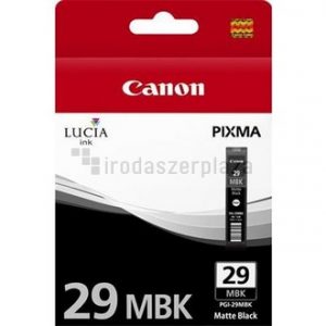 PGI-29 Tintapatron Pixma Pro1 nyomtatóhoz, CANON, matt fekete, 36ml