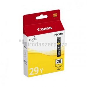 PGI-29 Tintapatron Pixma Pro1 nyomtatóhoz, CANON, sárga, 36ml