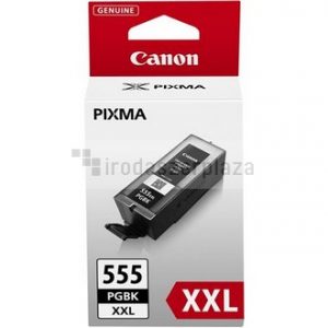PGI-555XXL  Tintapatron  CANON, Pixma iX6850 és MX925 nyomtatókhoz, CANON, fekete, 37 ml, 1k