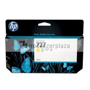 B3P21A Tintapatron DesignJet T1500, T2500, T920, T930 nyomtatókhoz, HP 727, sárga, 130 ml
