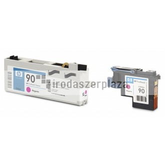 C5056A Tintapatron fej és tisztító DesignJet 4000 nyomtatóhoz, HP 90, magenta