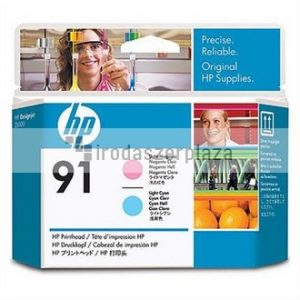 C9462A Tintapatron fej DesignJet Z6100 sorozat nyomtatóhoz, HP 91, világos cián, világos magenta