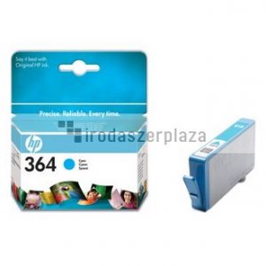CB318EE Tintapatron Photosmart C5380, C6380, D5460 nyomtatókhoz, HP 364, cián, 300 oldal