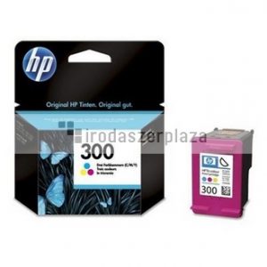 CC643EE Tintapatron DeskJet D2560, F4224, F4280 nyomtatókhoz, HP 300, színes, 165 oldal