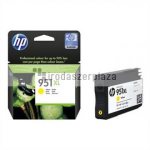 CN048AE Tintapatron OfficeJet Pro 8100 nyomtatóhoz, HP 951xl, sárga, 1,5k