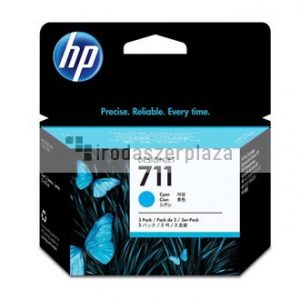 CZ134A Tintapatron DesignJet T120, T520, nyomtatókhoz, HP 711, cián, 29ml