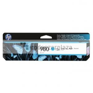 D8J07A Tintapatron OfficeJet Enterprise Color X585, X555 nyomtatókhoz, HP 980, cián, 6,6k